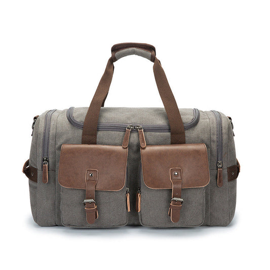 Both Male And Female Canvas Travel Bag