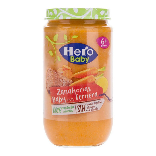 Baby food Hero Grated Carrot Veal (235 gr)