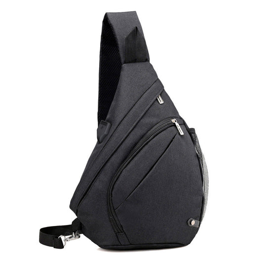 Breathable Large Chest Bag With USB Charging Port