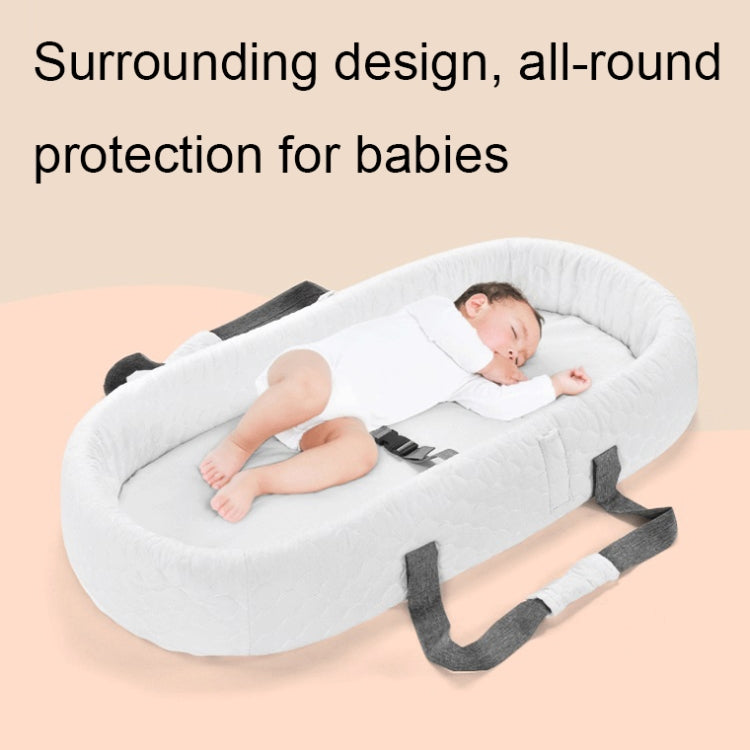 709 Portable Multifunctional Crib with Mosquito Net Folding Newborn