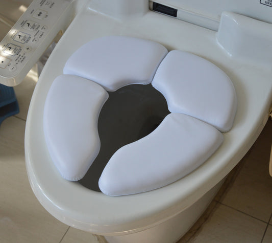 Kids Baby Toddler Travel Folding Padded Potty Seat Cushion Toilet