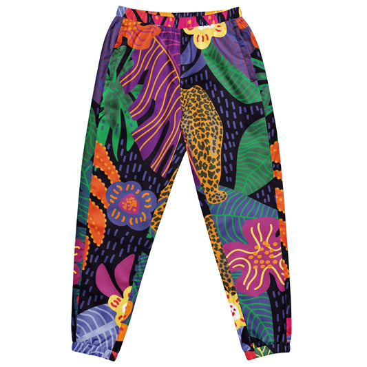 Pantalon de survêtement unisexe jungle multicolore