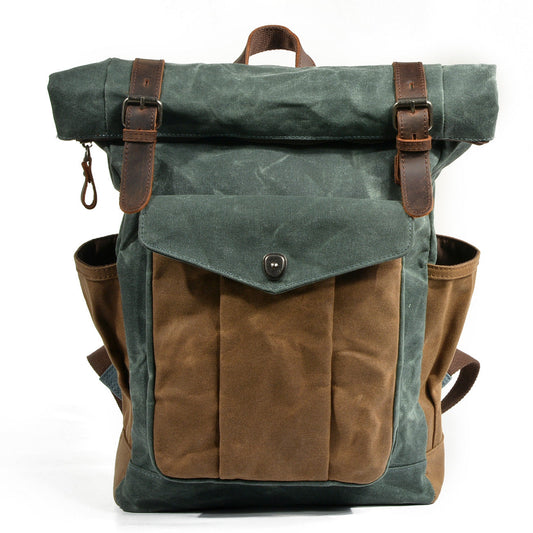 High Quality Fashion Simple Canvas Travel Backpack