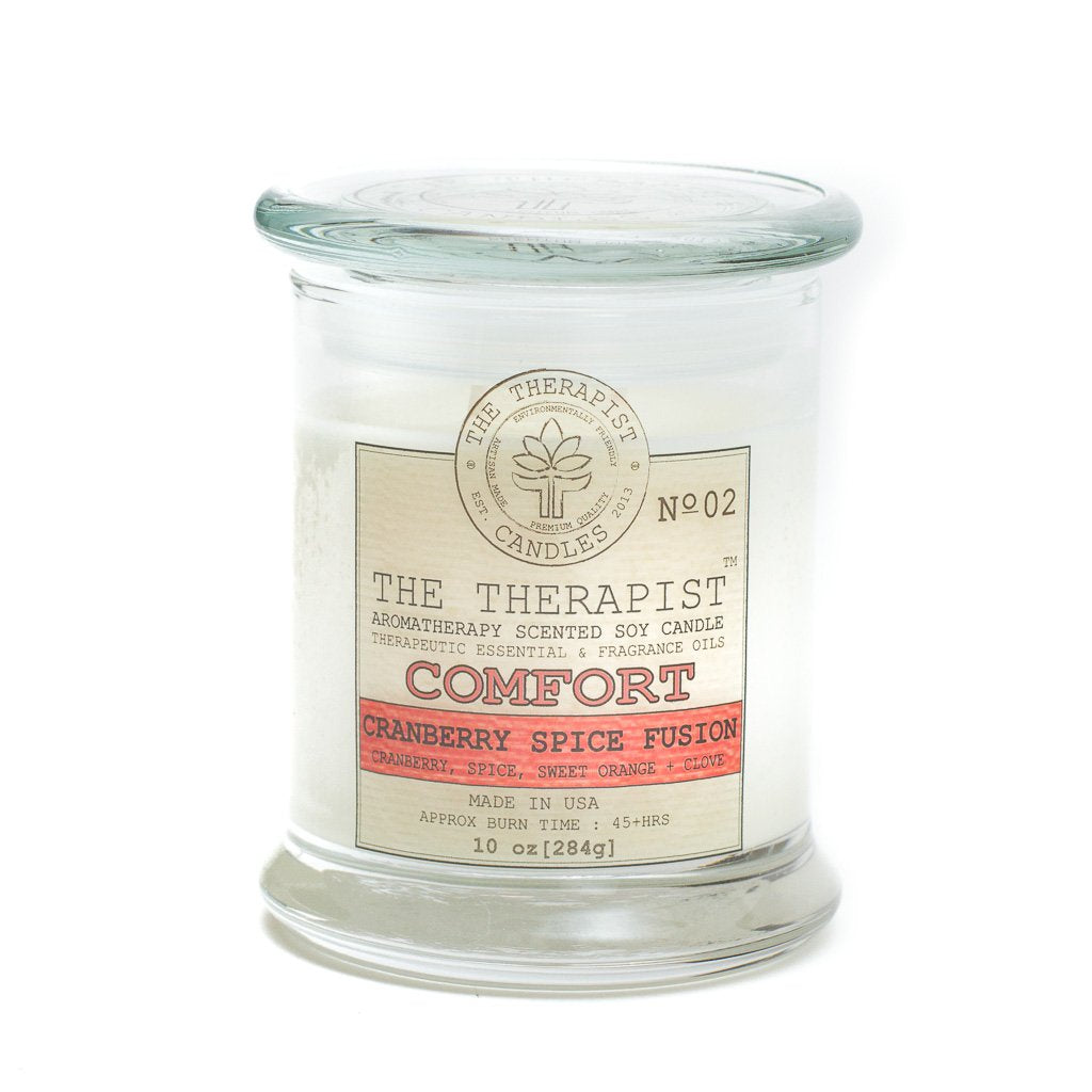 The Therapist Comfort Cranberry Spice Fusion Soy Candle