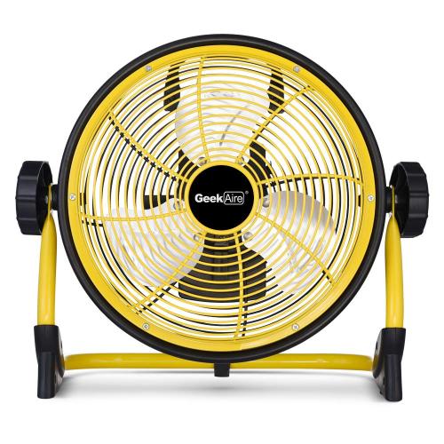 Rechargeable Portable Cordless Fan Air Circulator with Metal Blade
