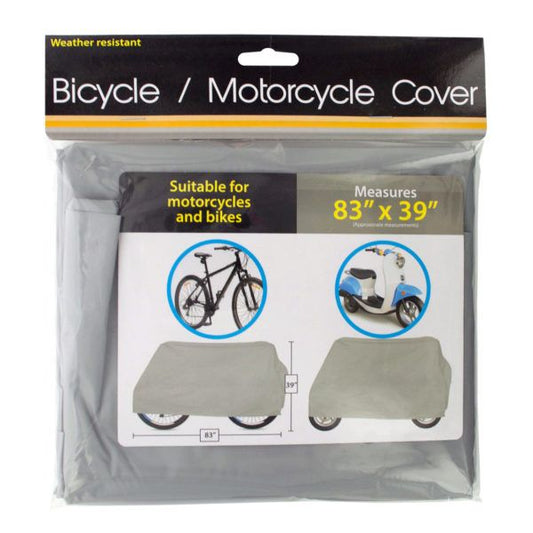 Weather Resistant Bicycle & Motorcycle Cover
